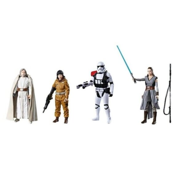 Star Wars Force Link 4 Pack Skywalker Rey Tech Rose Stormstrooper Disney Hasbro - Picture 3 of 5